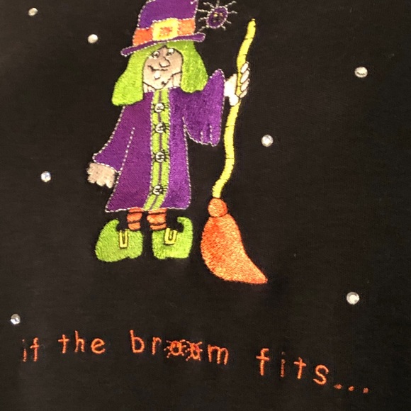 Black Quacker Factory L/S T-shirt Size Small - Picture 1 of 9